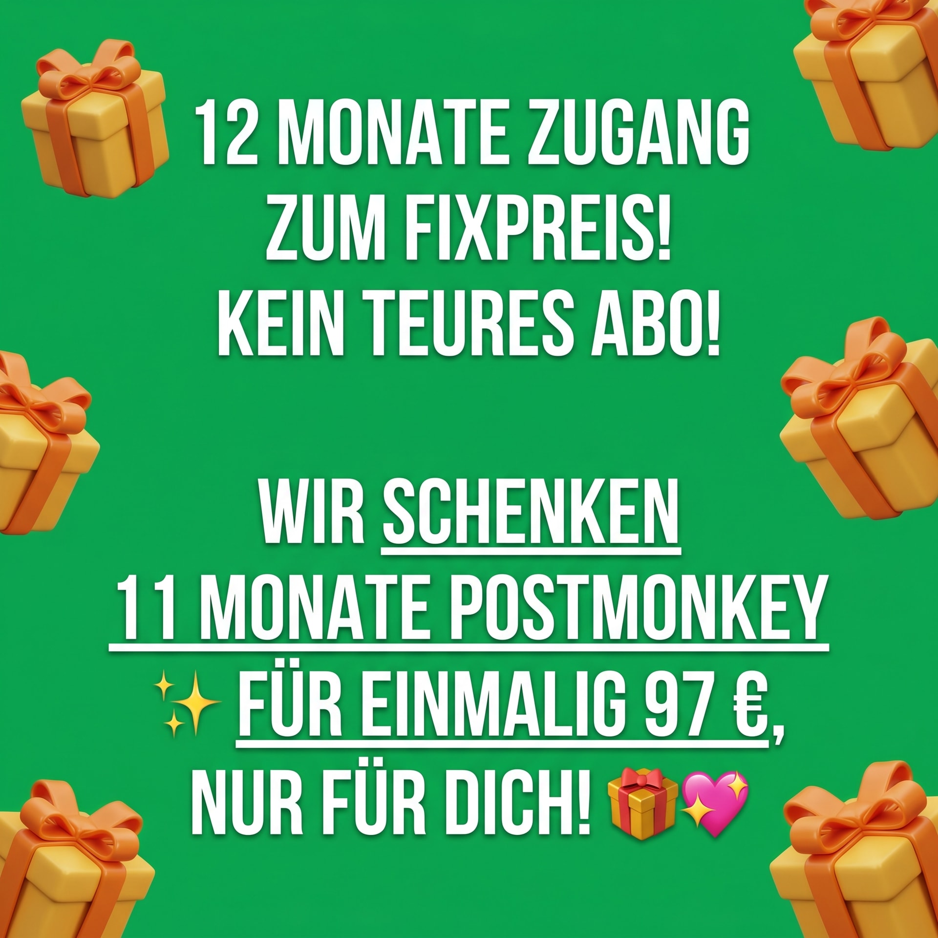Paul Roth Facebook ad: 12 Monate Content-Autopilot für 97€