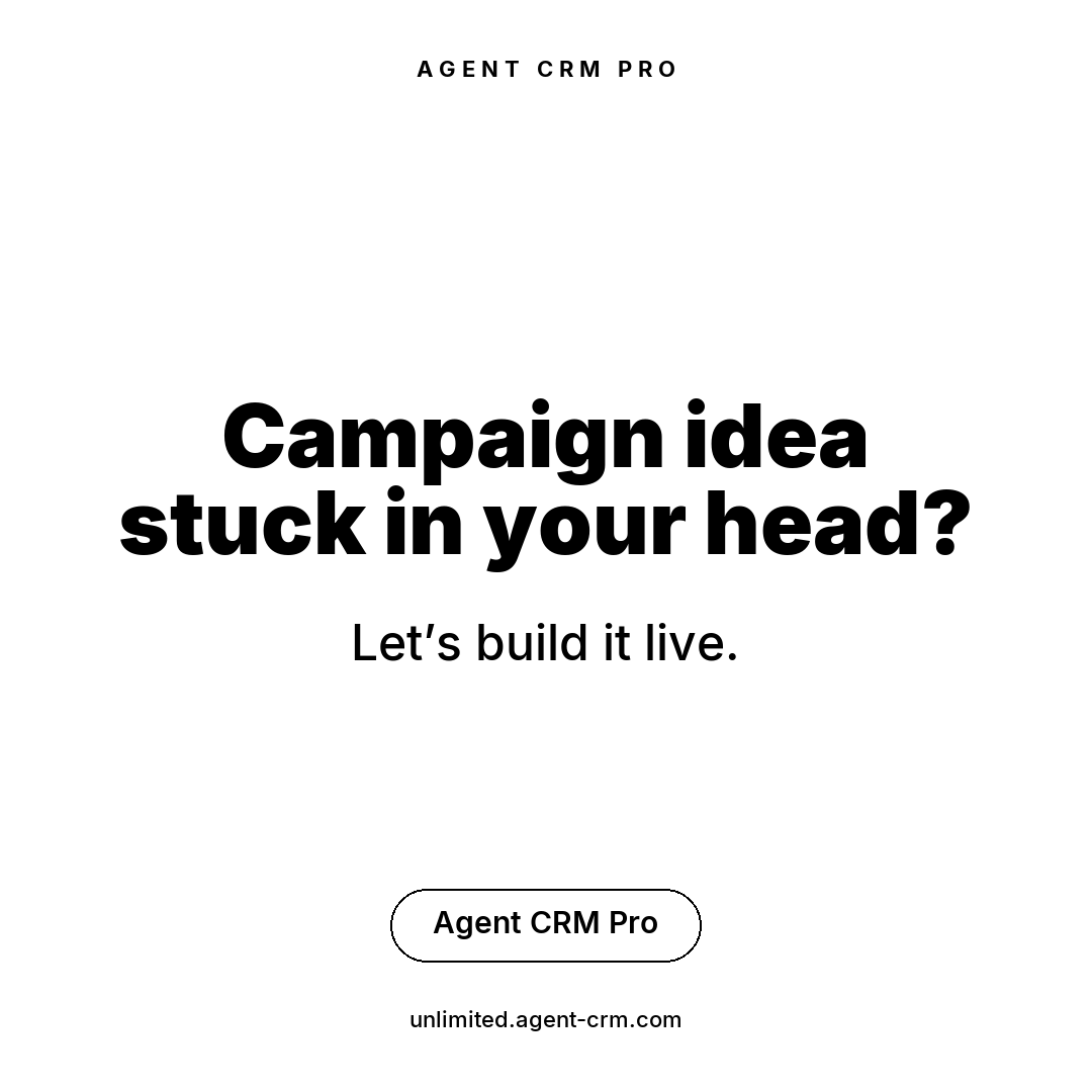 Agent CRM: AI-Powered Sales+Marketing Software Facebook ad