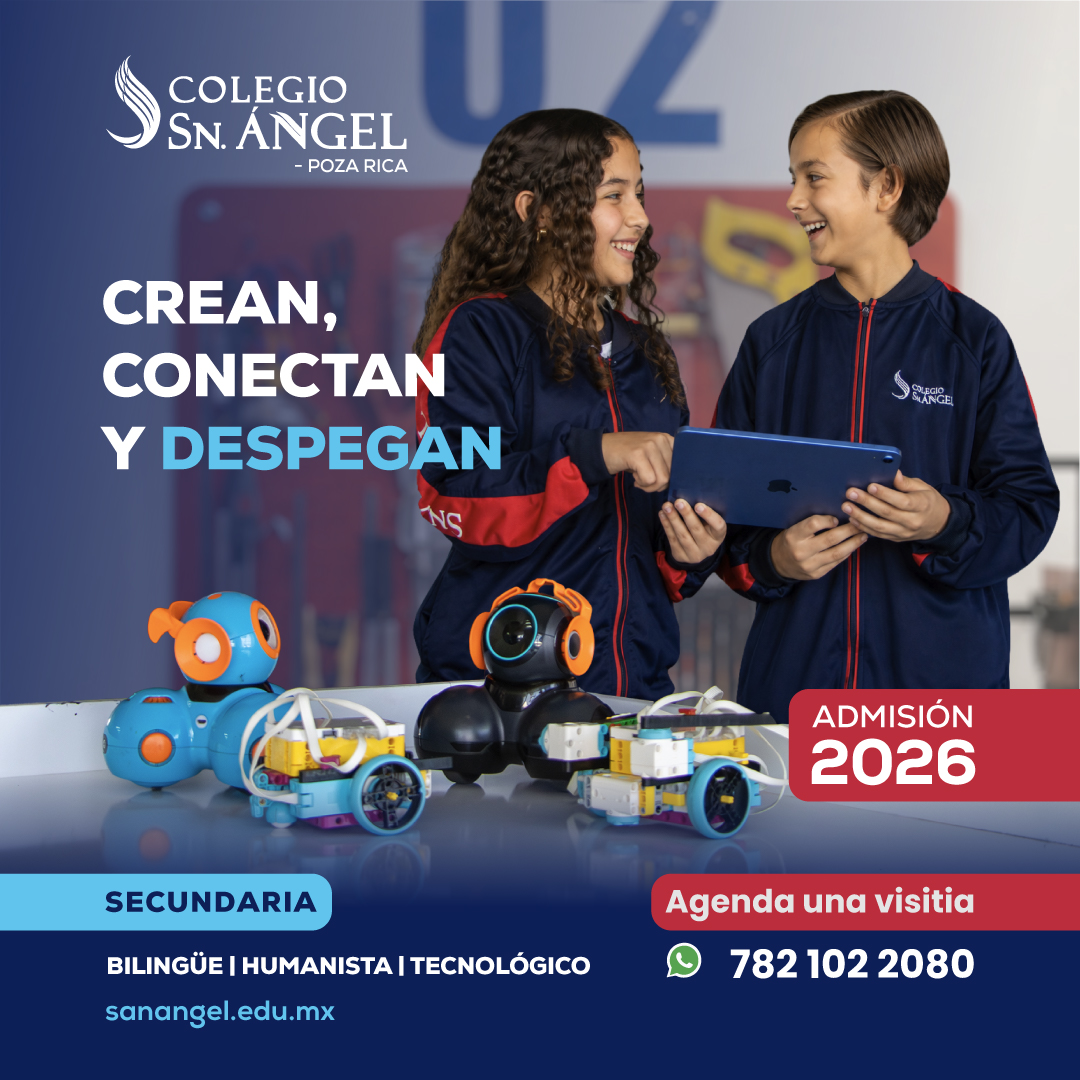 Colegio Sn. Ángel - Poza Rica Facebook ad: Secundaria • ¡Inscripciones Abiertas!
