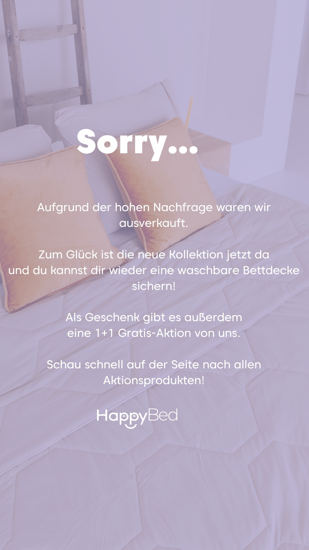 Thehappybed.de Facebook ad
