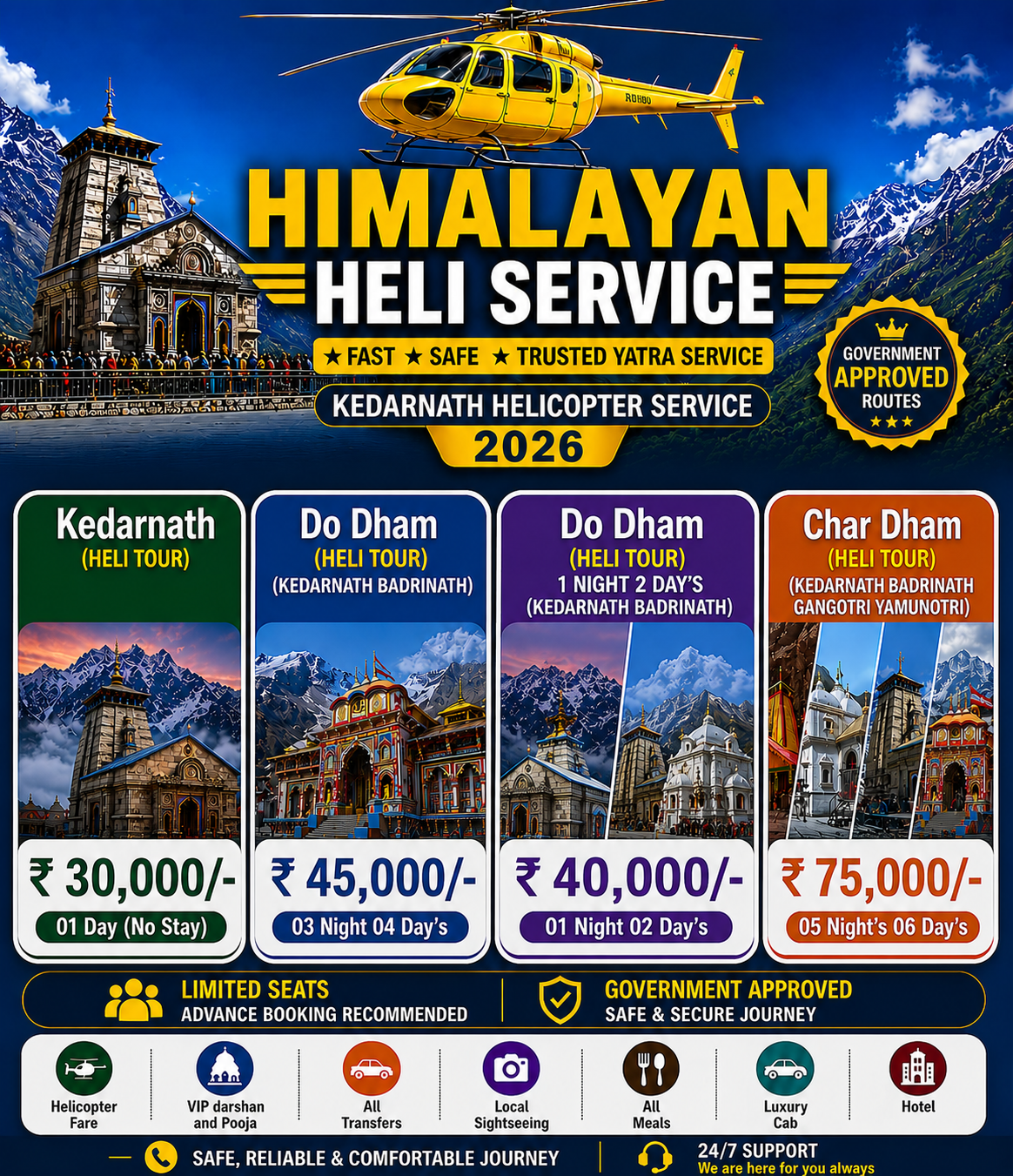 Himalayan Heli Tour & Travels Facebook ad