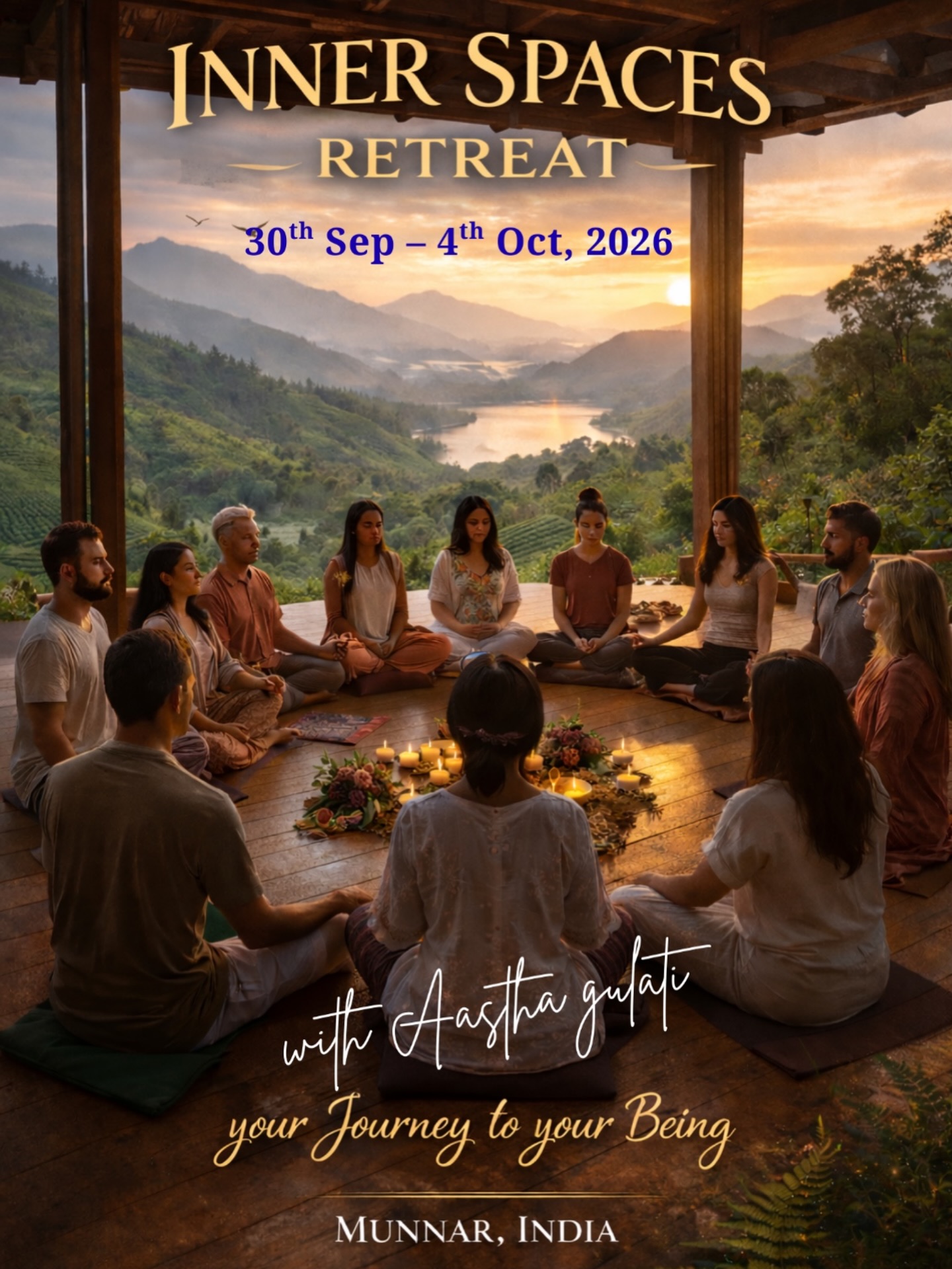 Dhurii Facebook ad: Inner Spaces Retreat, Edition 6