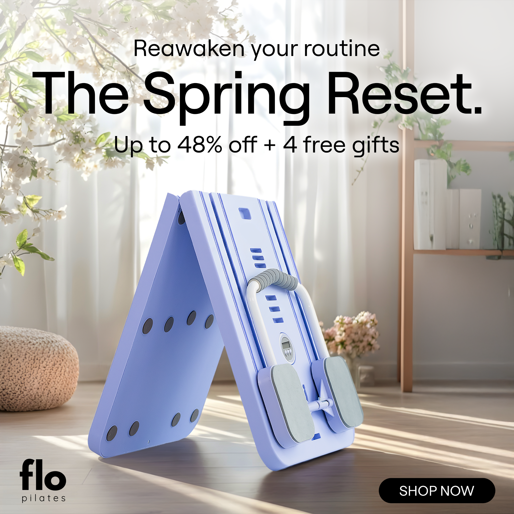 Flo Pilates Facebook ad