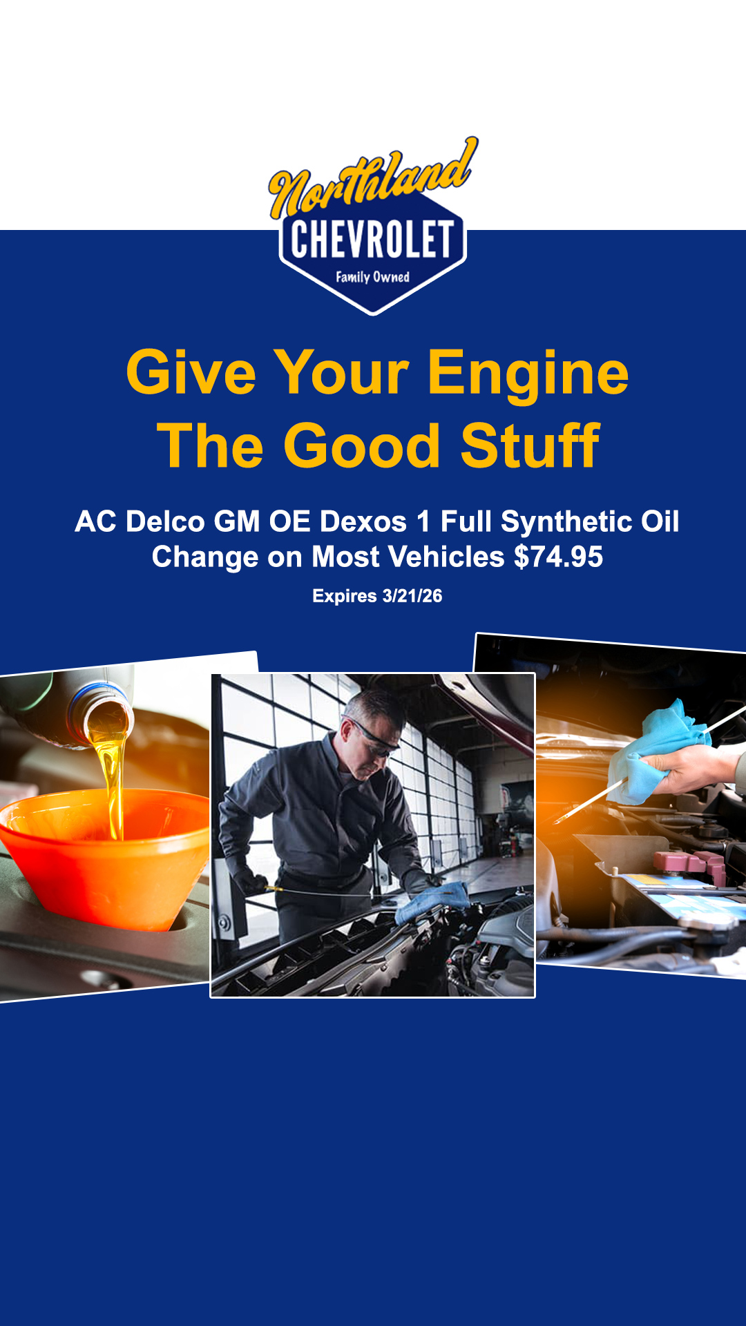 Northland Chevrolet Facebook ad