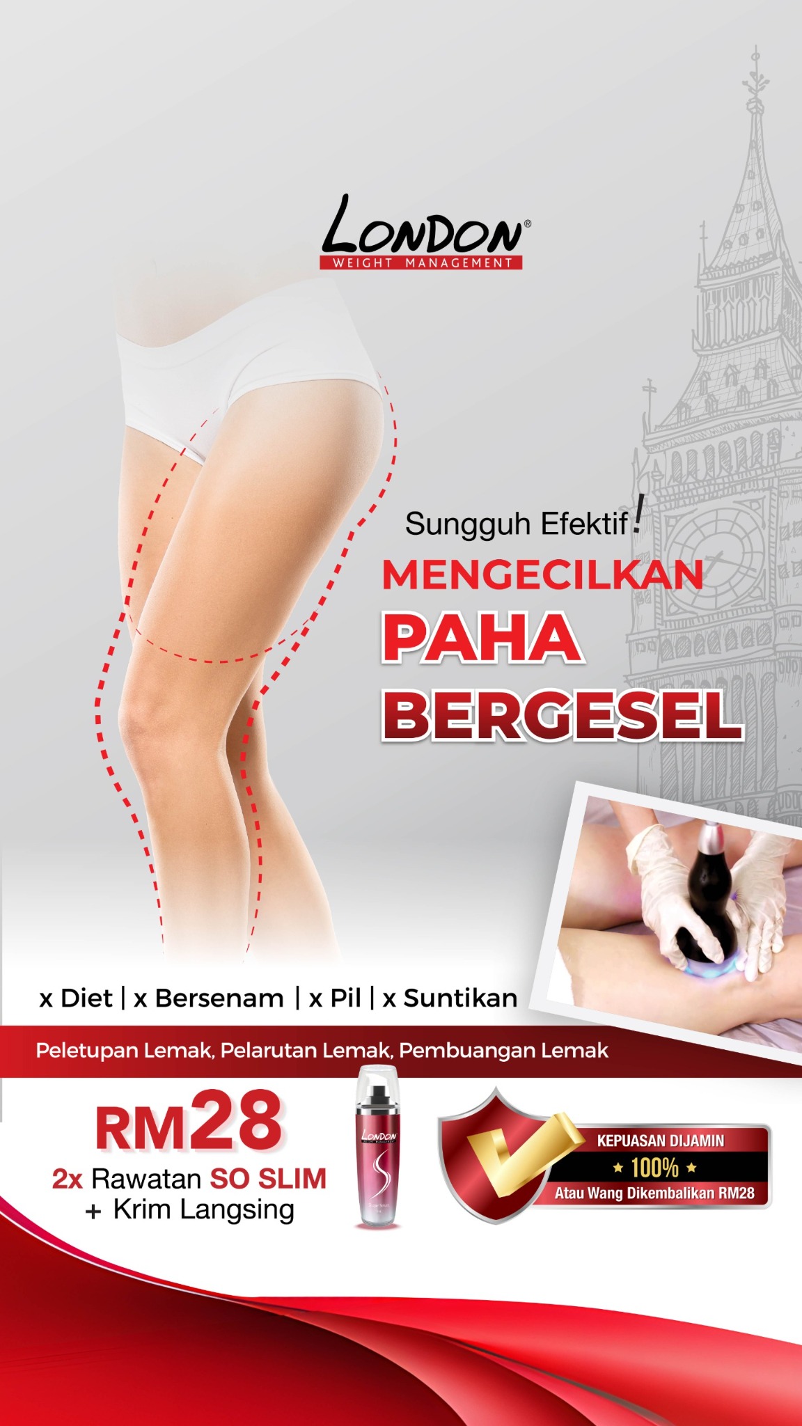 London Weight Management Malaysia Facebook ad