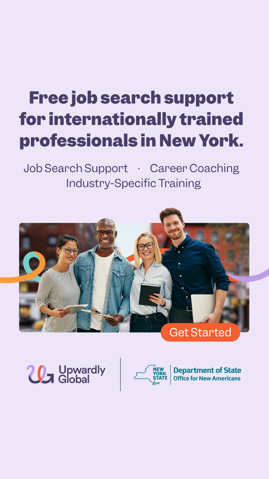 Upwardly Global Facebook ad from Jul 22, 2026
