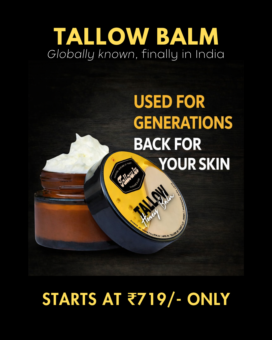 Tallow.in Facebook ad from Apr 4, 2026
