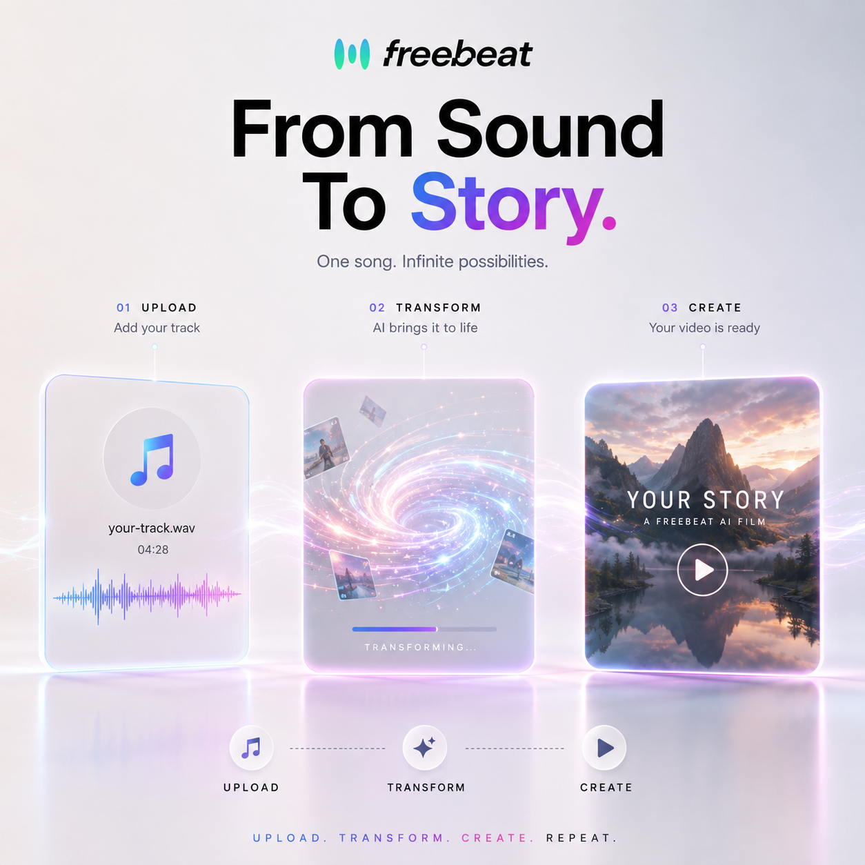 Freebeat AI Facebook ad: Transform Your Music into Stunning Videos