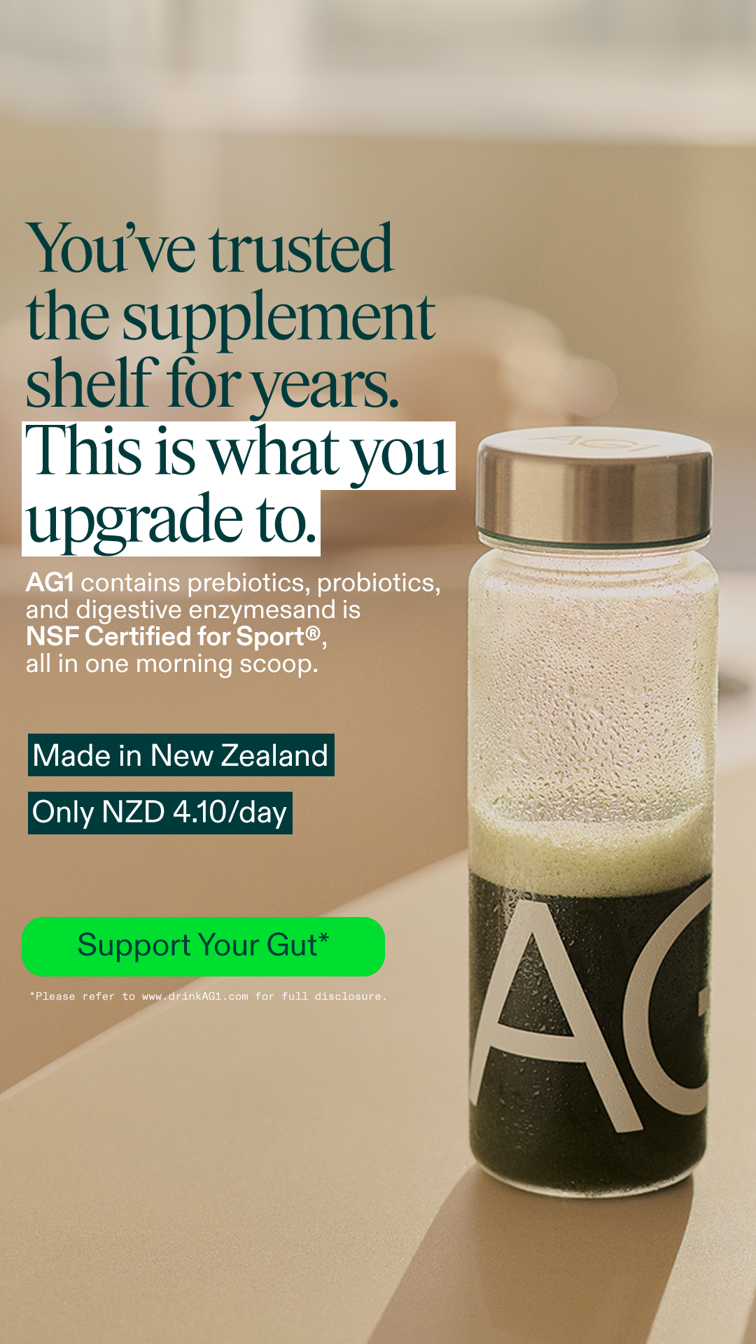 AG1 by Athletic Greens Facebook ad