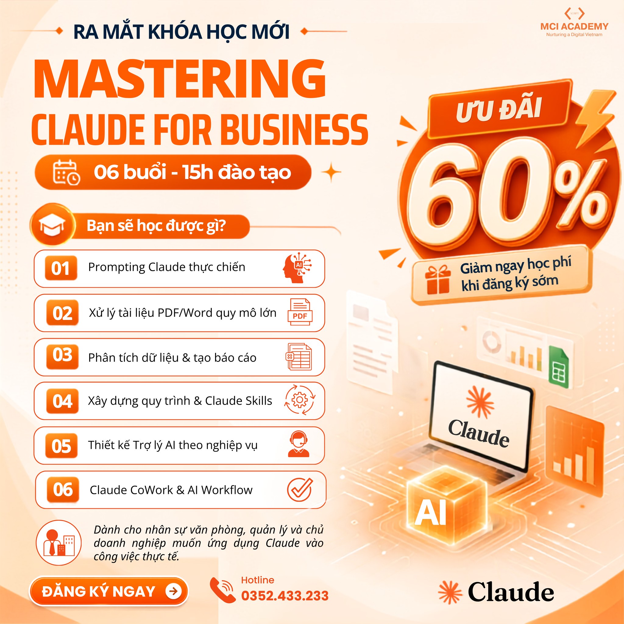 Học Viện Công Nghệ MCI Việt Nam Facebook ad
