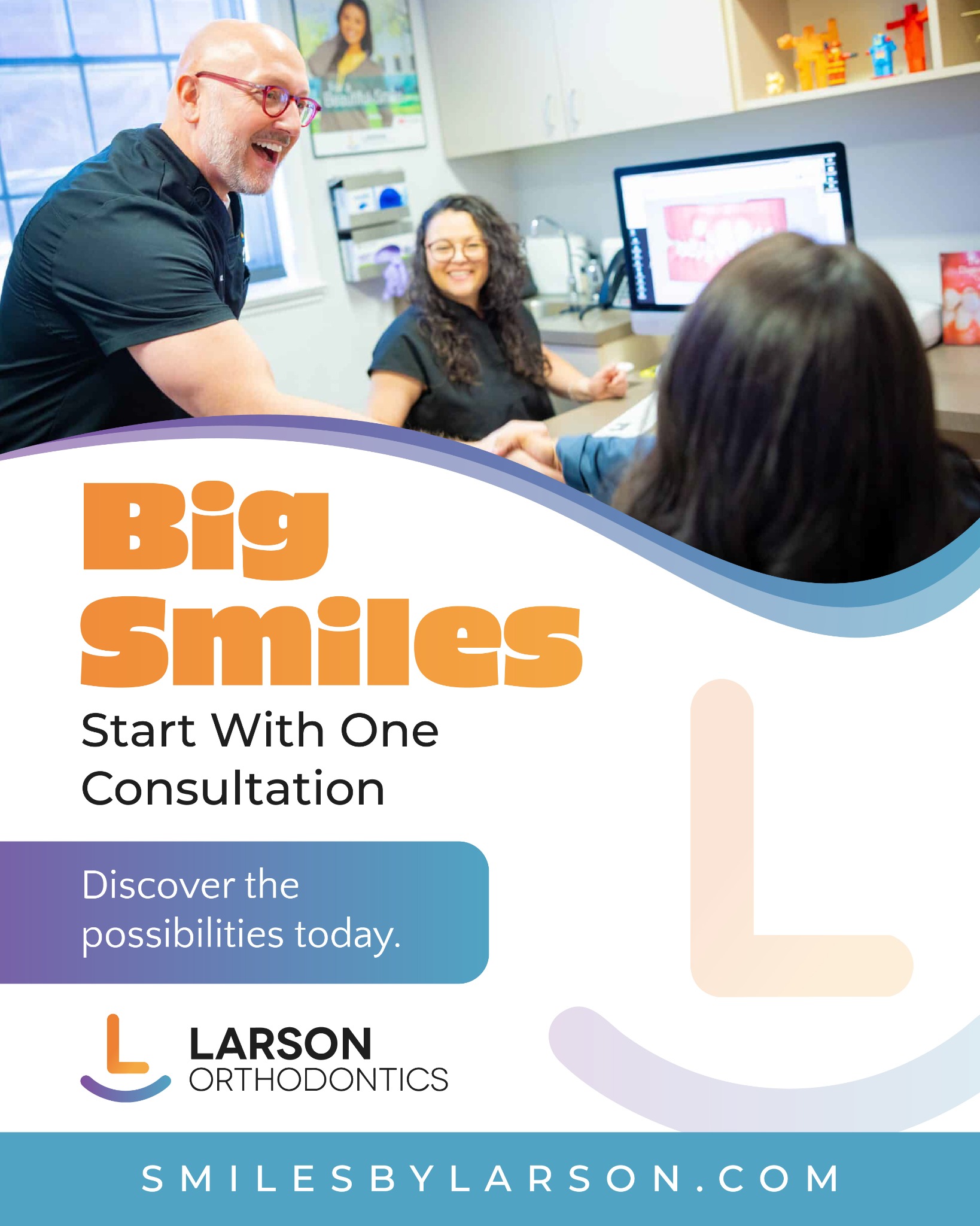 Larson Orthodontics Facebook ad from Jun 11, 2026