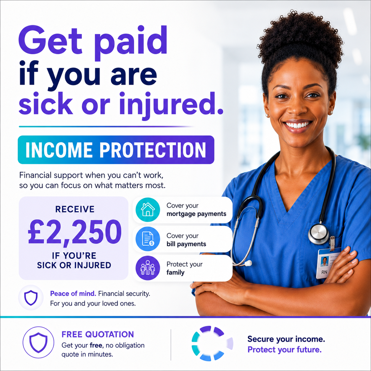 Clearview MS Facebook ad: Sick Pay When You Need It The Most! get a FREE quote now