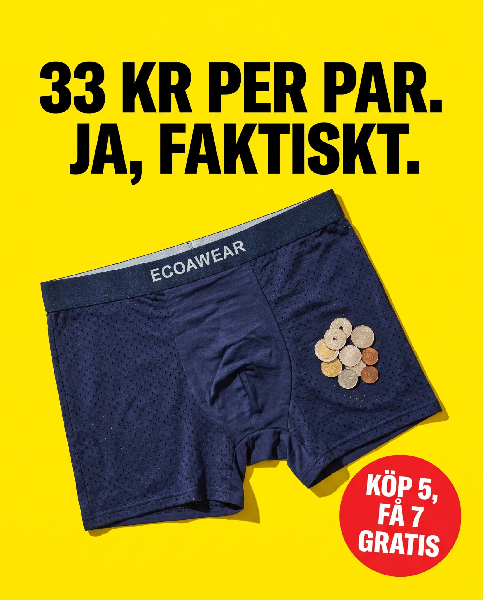 ECOAWEAR Facebook ad