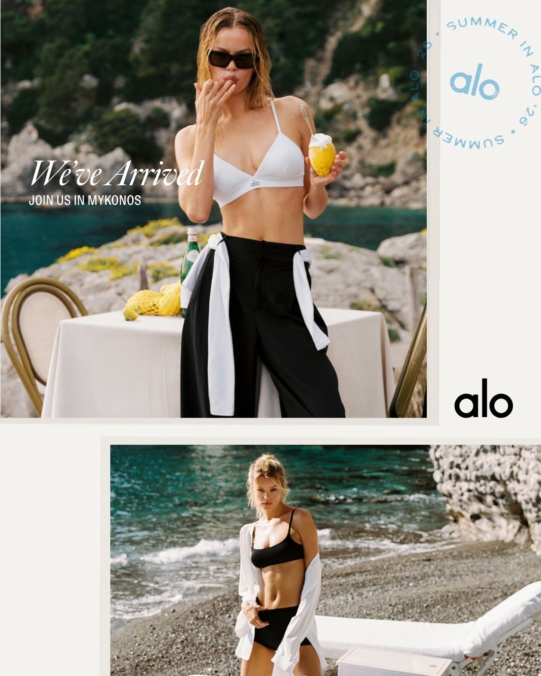 Alo Yoga Facebook ad