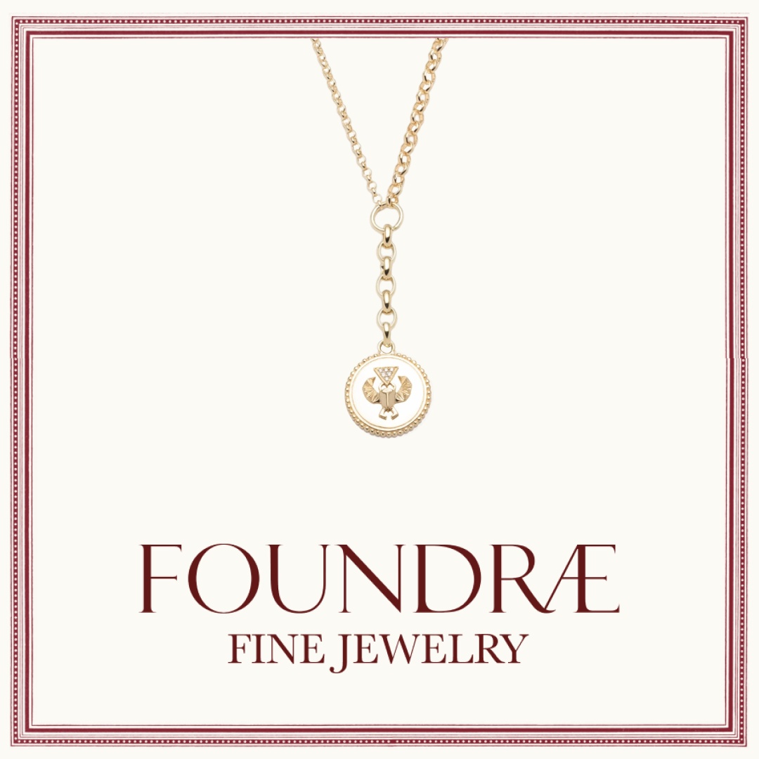 FoundRae Facebook ad: Our necklaces and chains are designed as a…