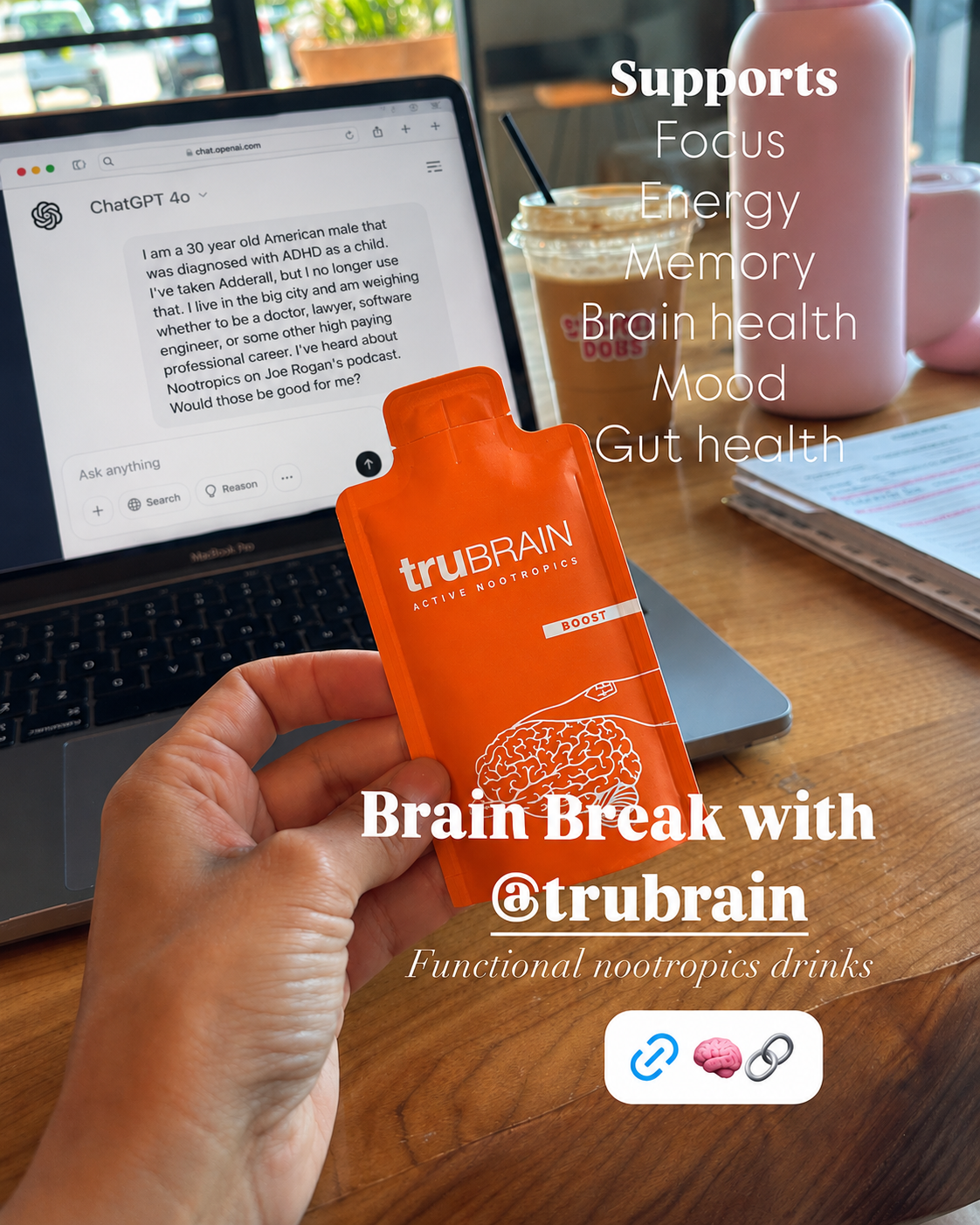 TruBrain Facebook ad