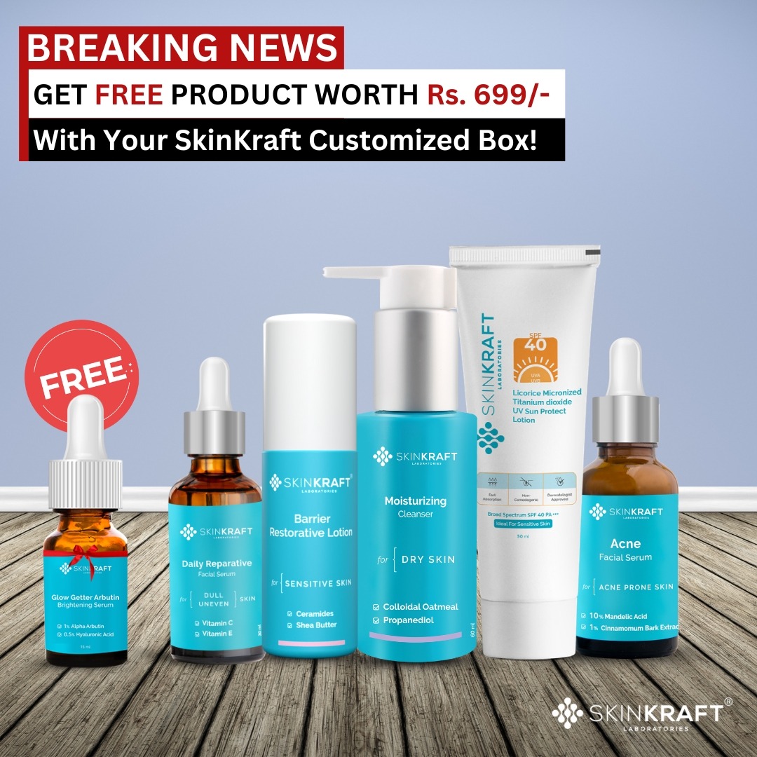 SkinKraft Shop Facebook ad: SkinKraft Is Loved And Used By 1.8M+ Indian Women!