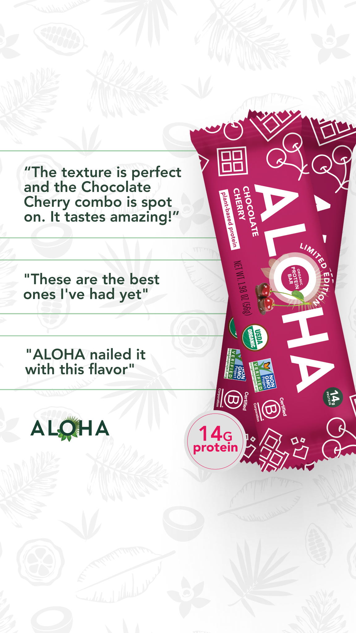ALOHA Facebook ad