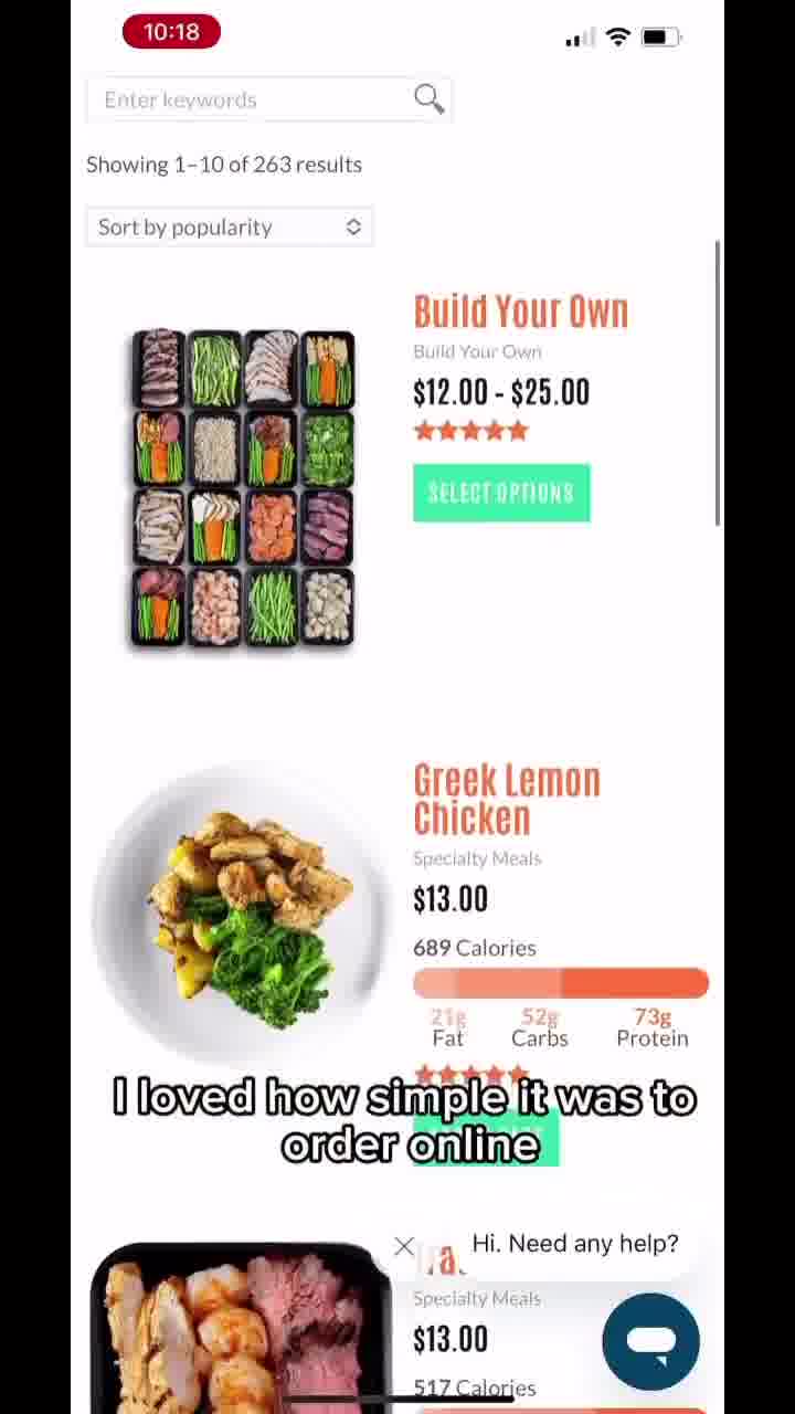Jimmy's Famous Meals Facebook ad: Order Jimmy's Famous Meals today!