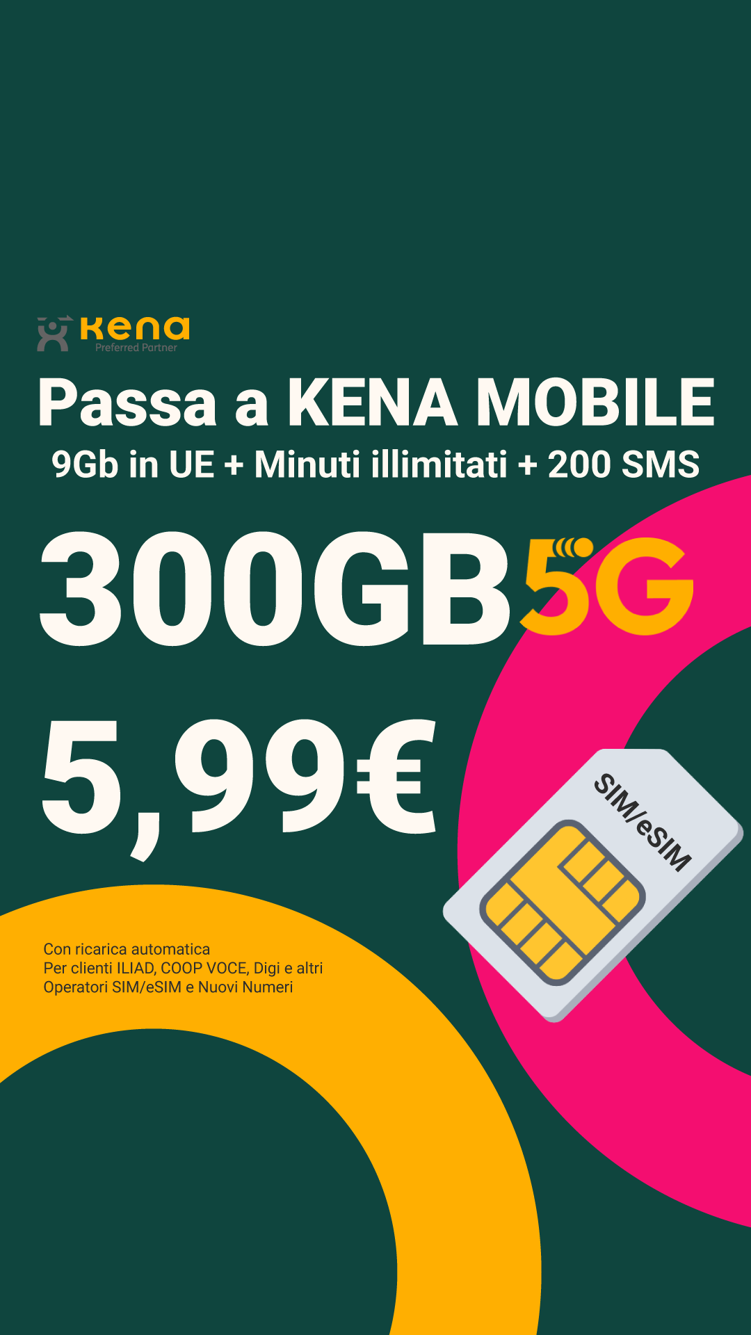 Promo Telefonia - Kena Partner Facebook ad from Apr 30, 2026