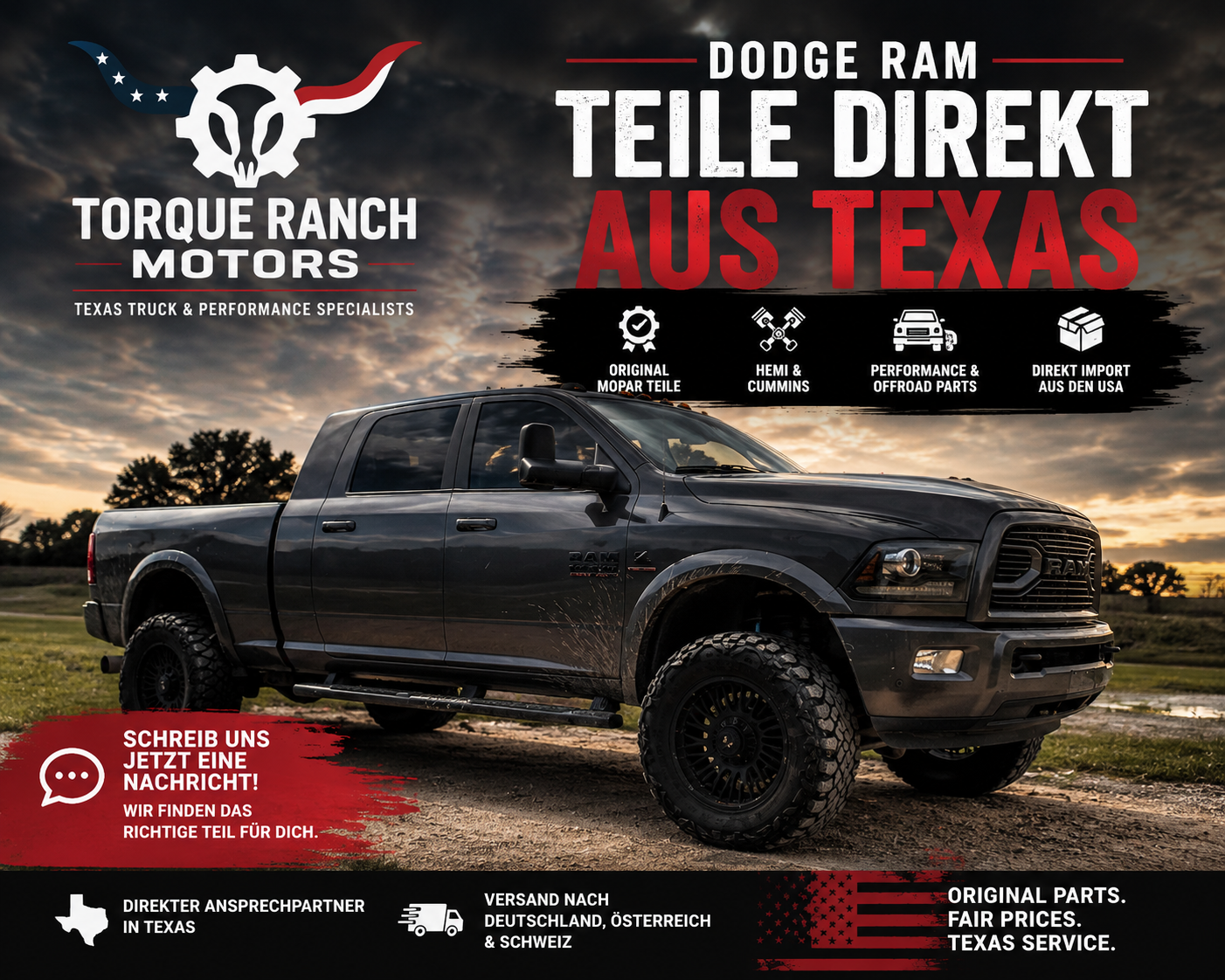 Torque Ranch Motors Facebook ad