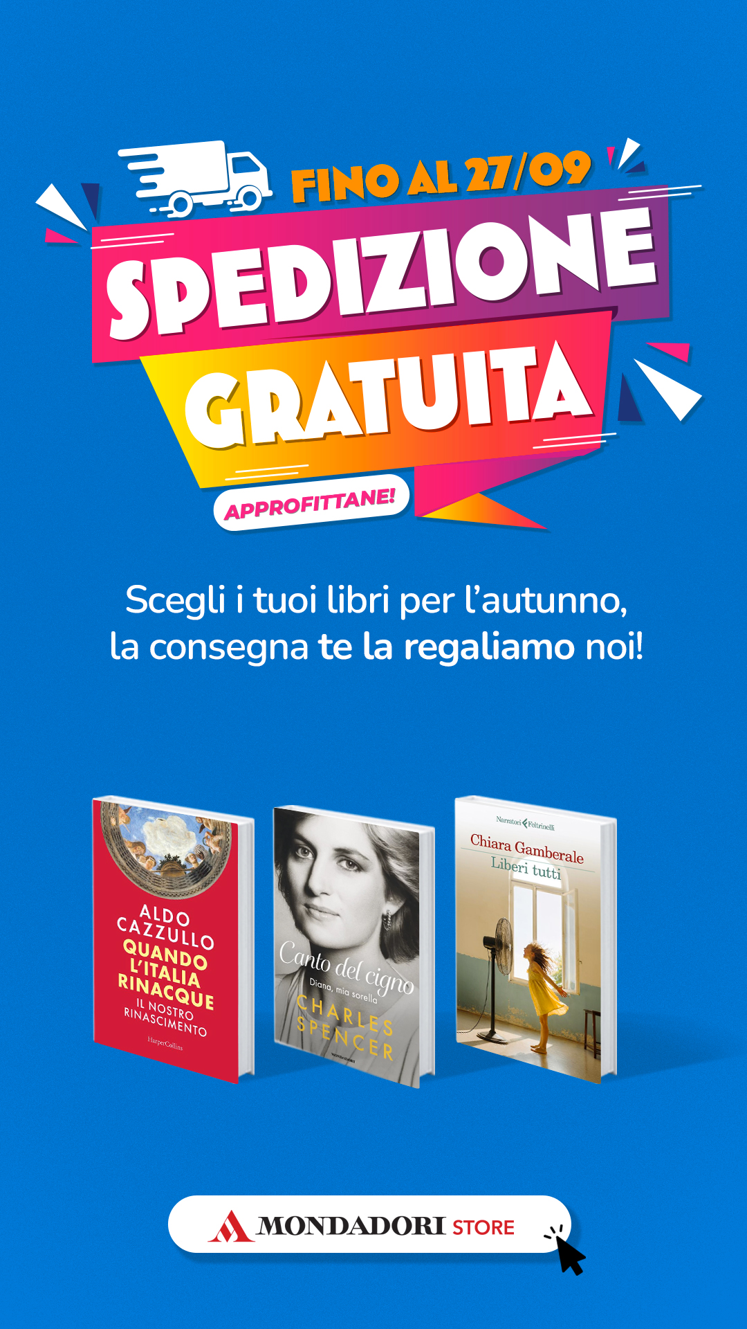 Mondadori Store Facebook ad