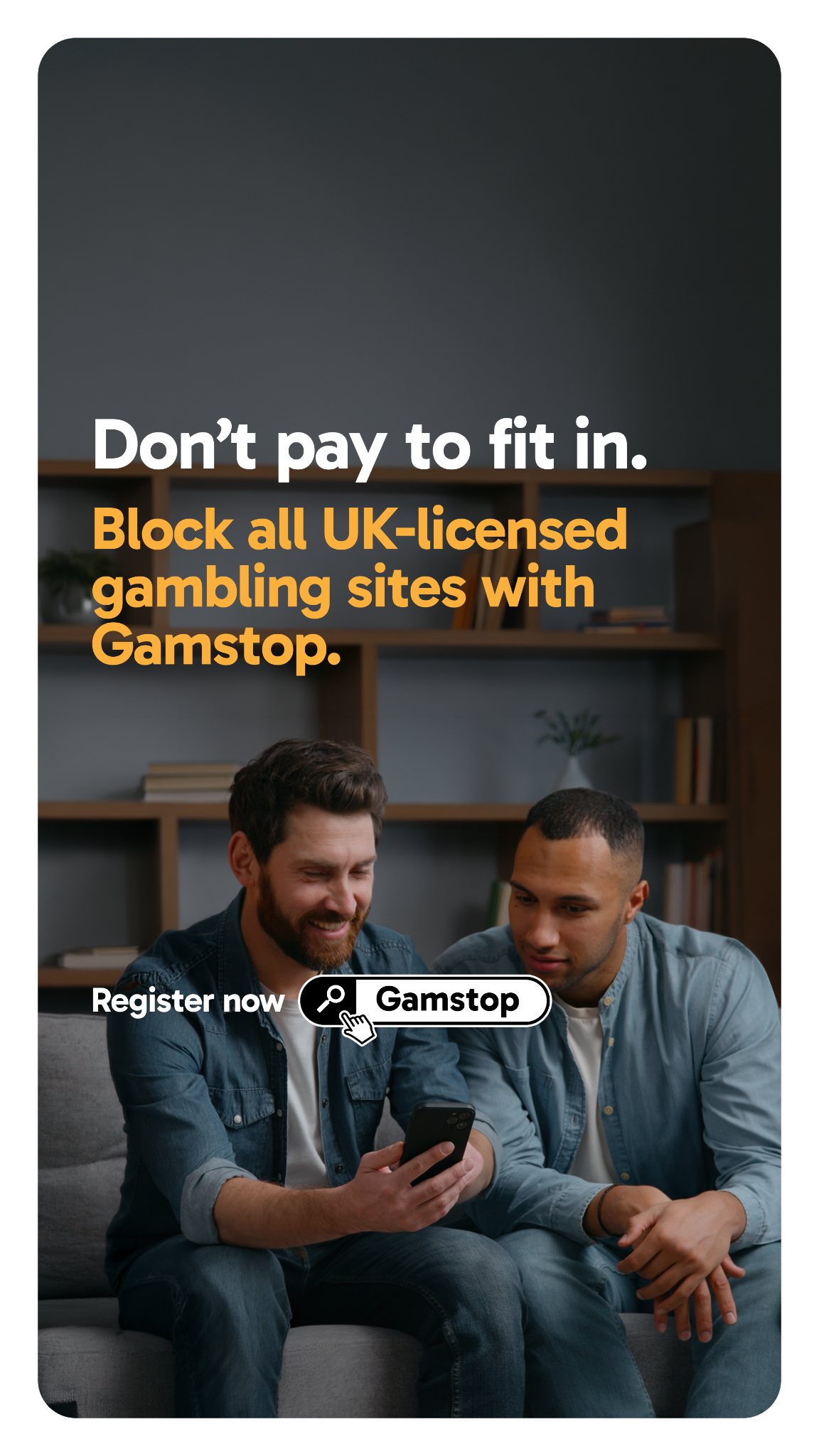 Gamstop Facebook ad