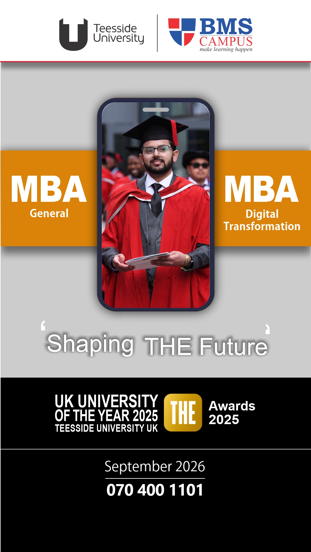 BMS Campus Facebook ad from Jul 6, 2026