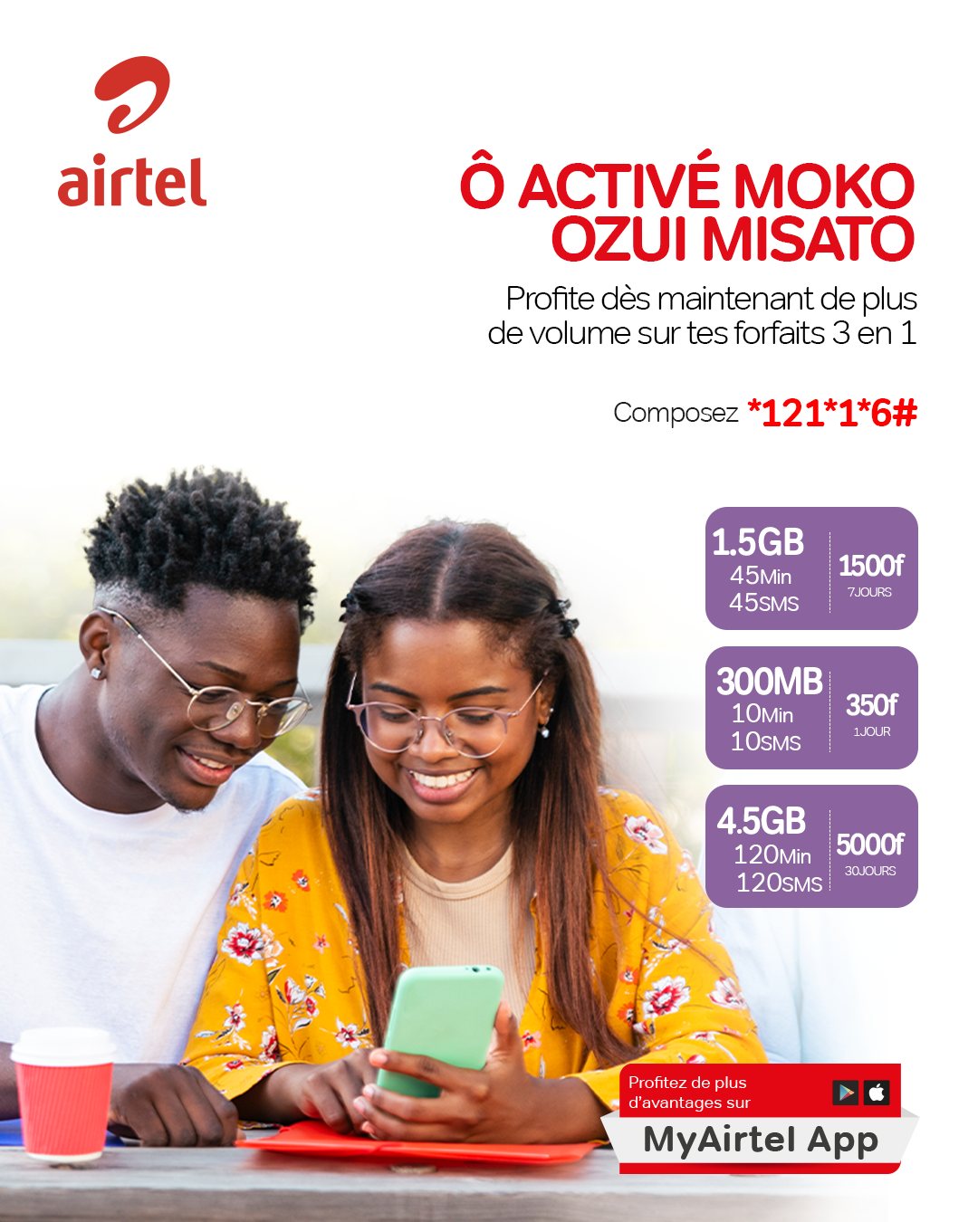 Airtel Congo B Facebook ad from Feb 10, 2026