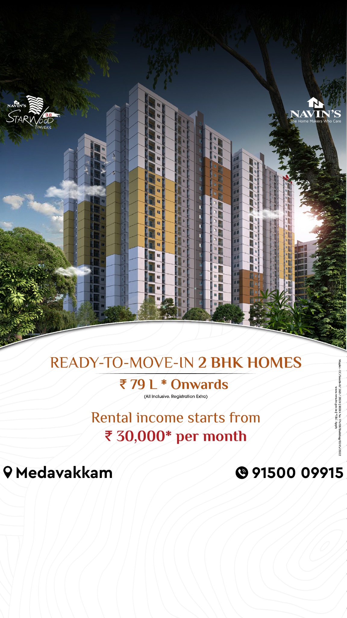 Navin's Facebook ad