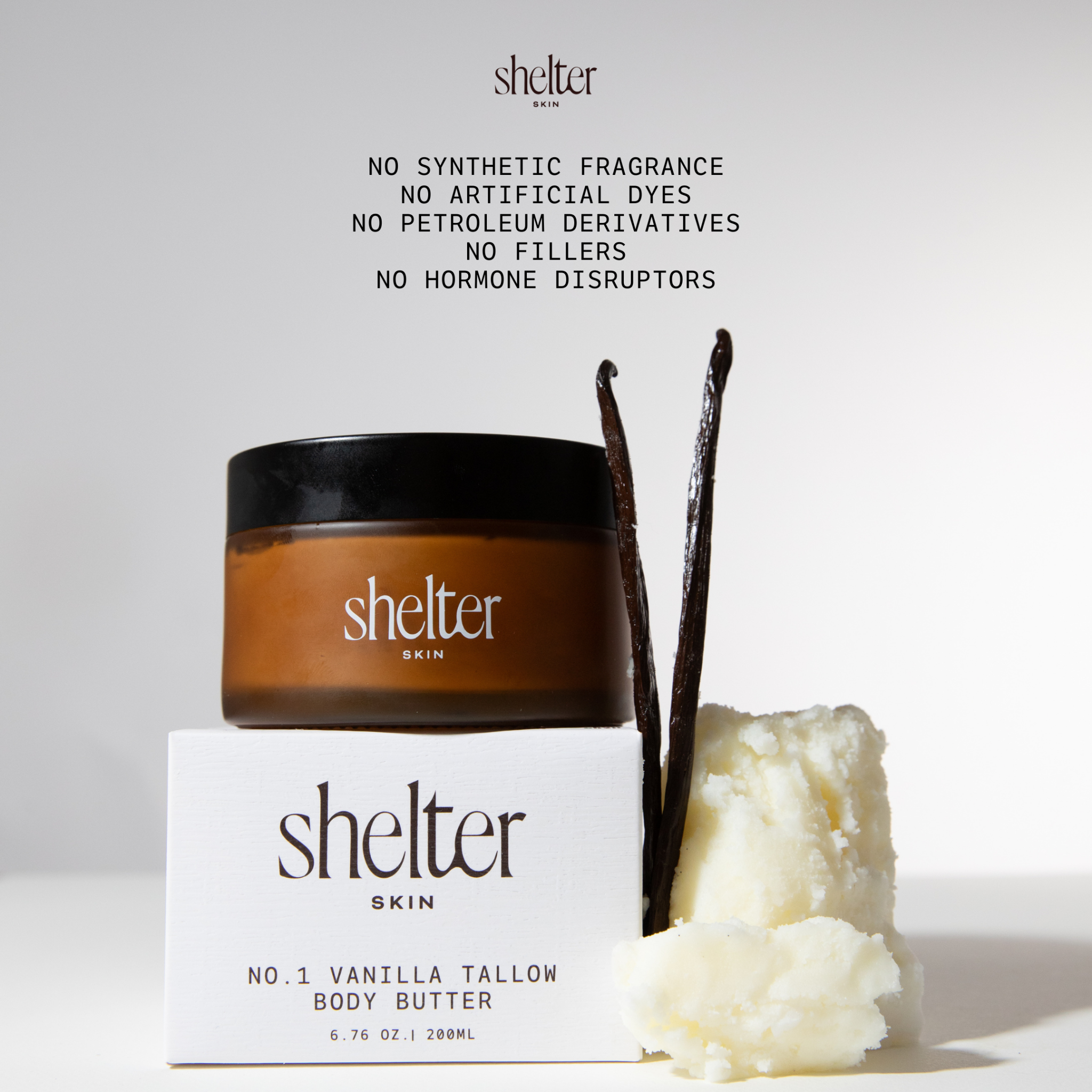 Shelter Skin Facebook ad: What we leave out matters even more.