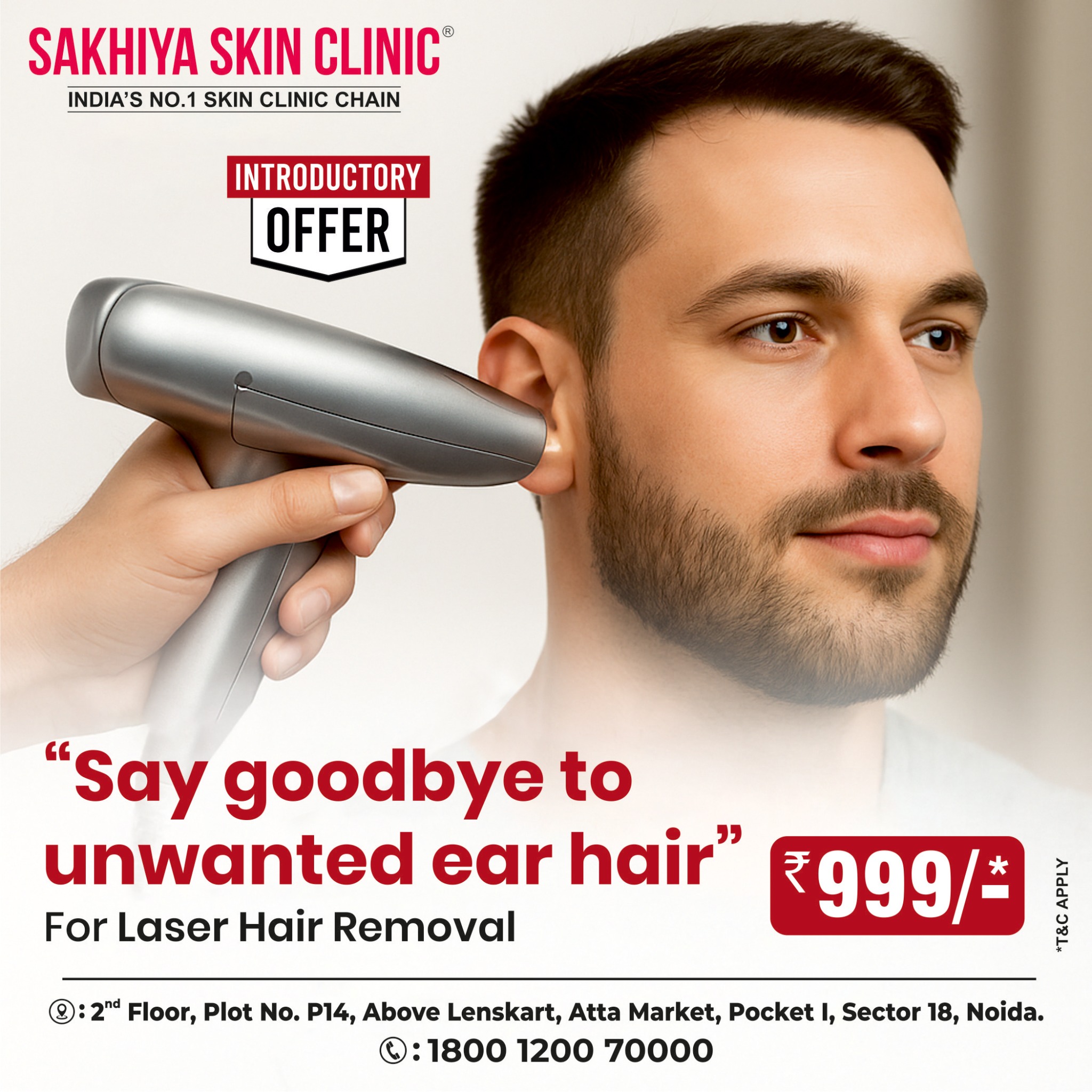 Sakhiya Skin Clinic Facebook ad