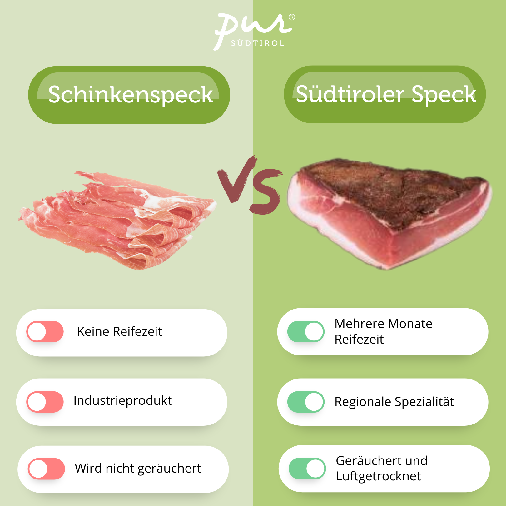 Pur Südtirol Facebook ad