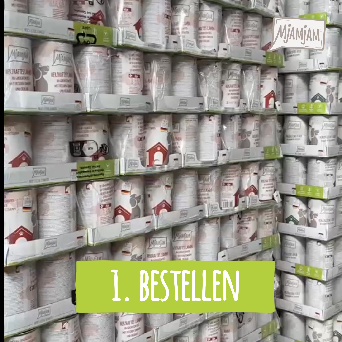 MjAMjAM Petfood Facebook ad: MjAMjAM Hundefutter