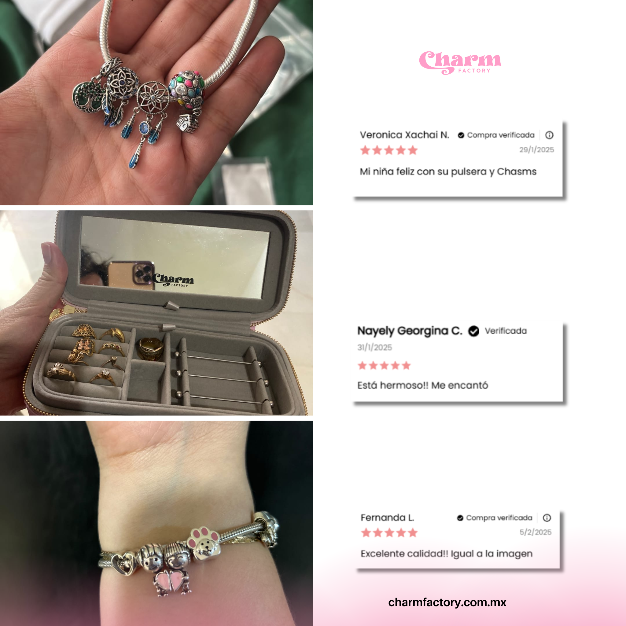 Proveedor Charm Factory Facebook ad