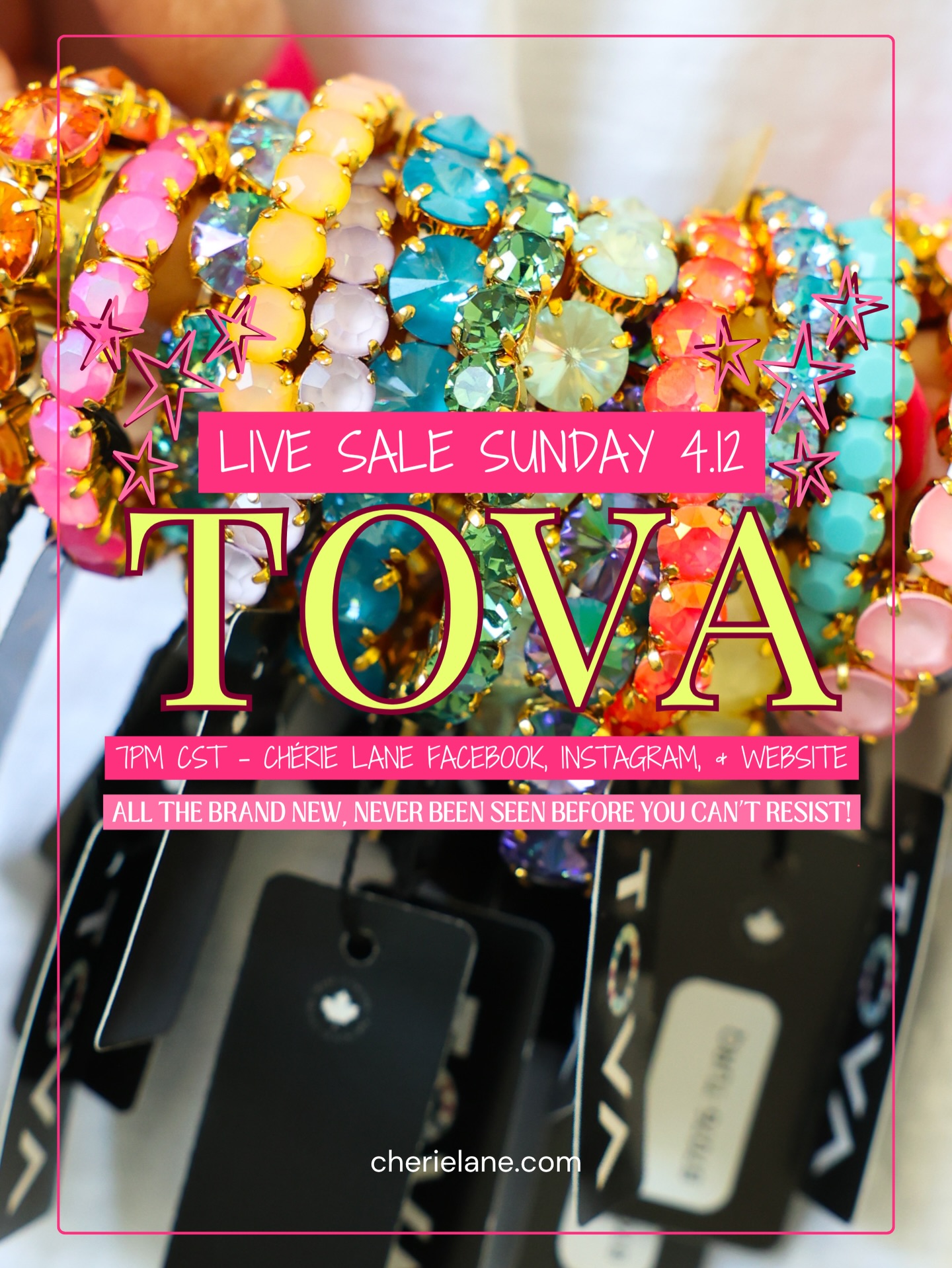 Chérie Lane Facebook ad: TOVA GIRLS… THIS ONE IS FOR YOU