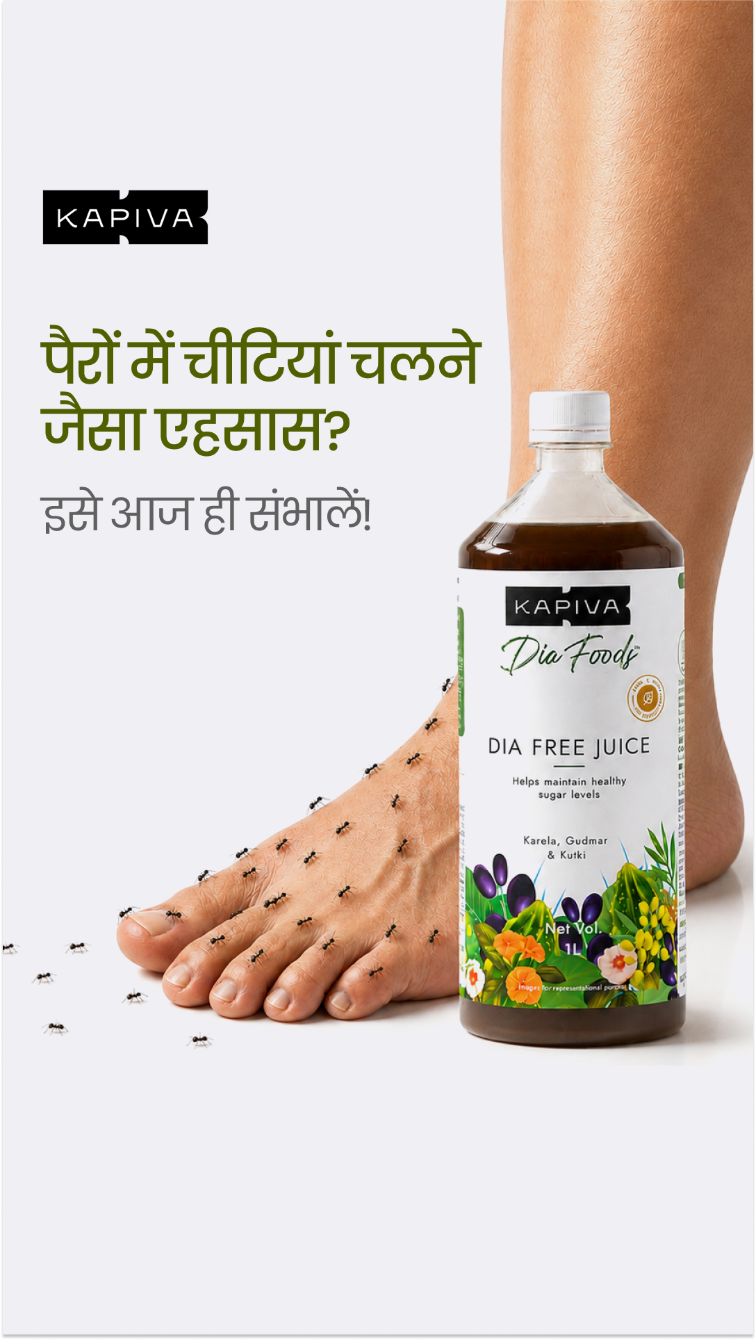 Chronic Health Solutions by Kapiva Facebook ad