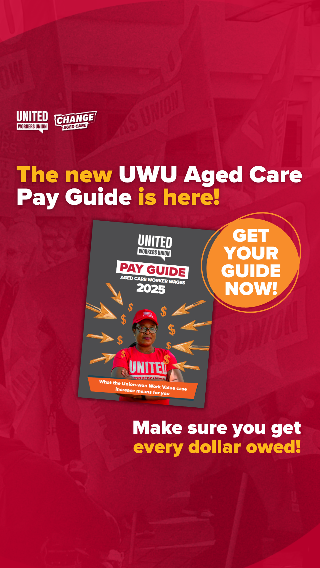 Time for Change - Change Aged Care Facebook ad