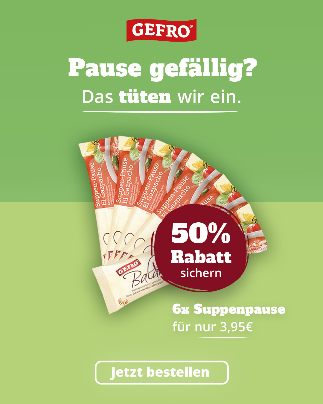 GEFRO Facebook ad
