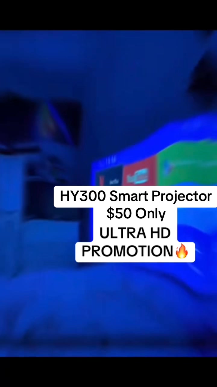 TavLinx Electronics Facebook ad: HY300 Smart Projector