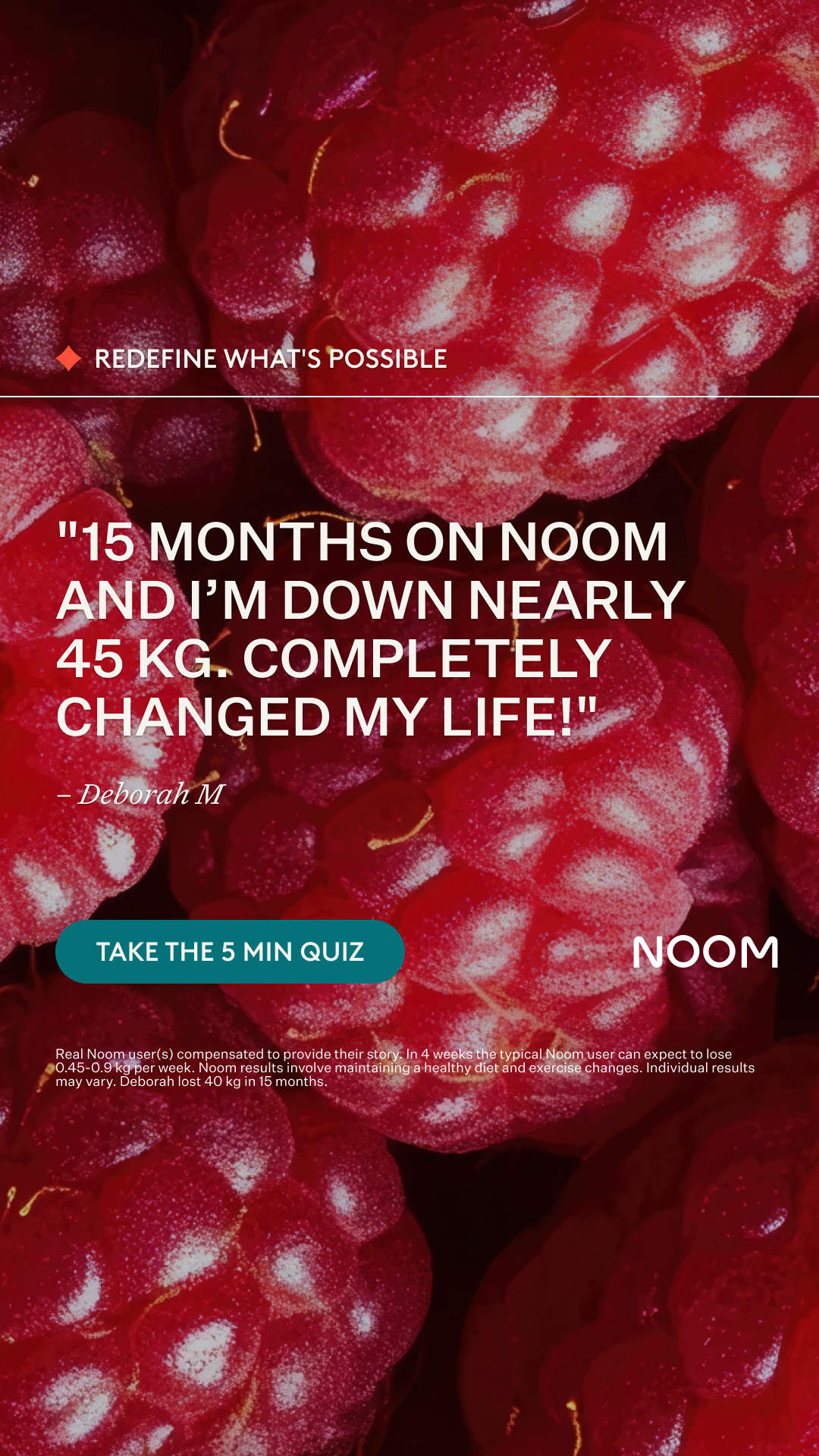 Noom Facebook ad