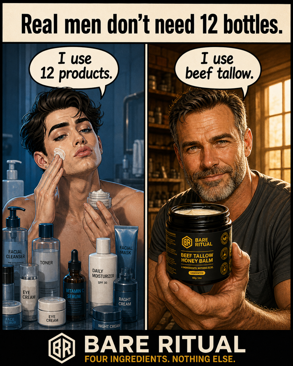 Bare Ritual Facebook ad