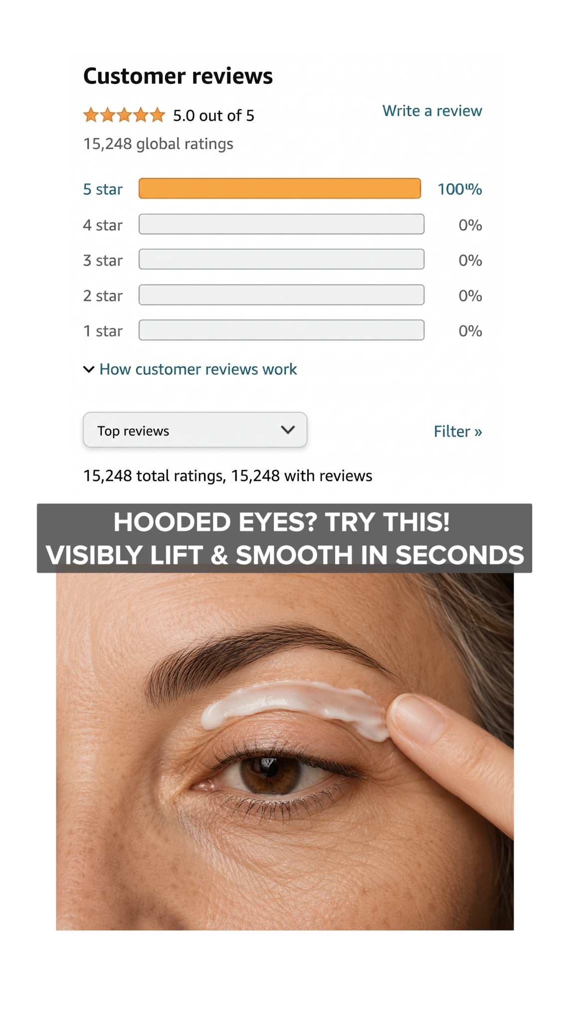 City Beauty Facebook ad