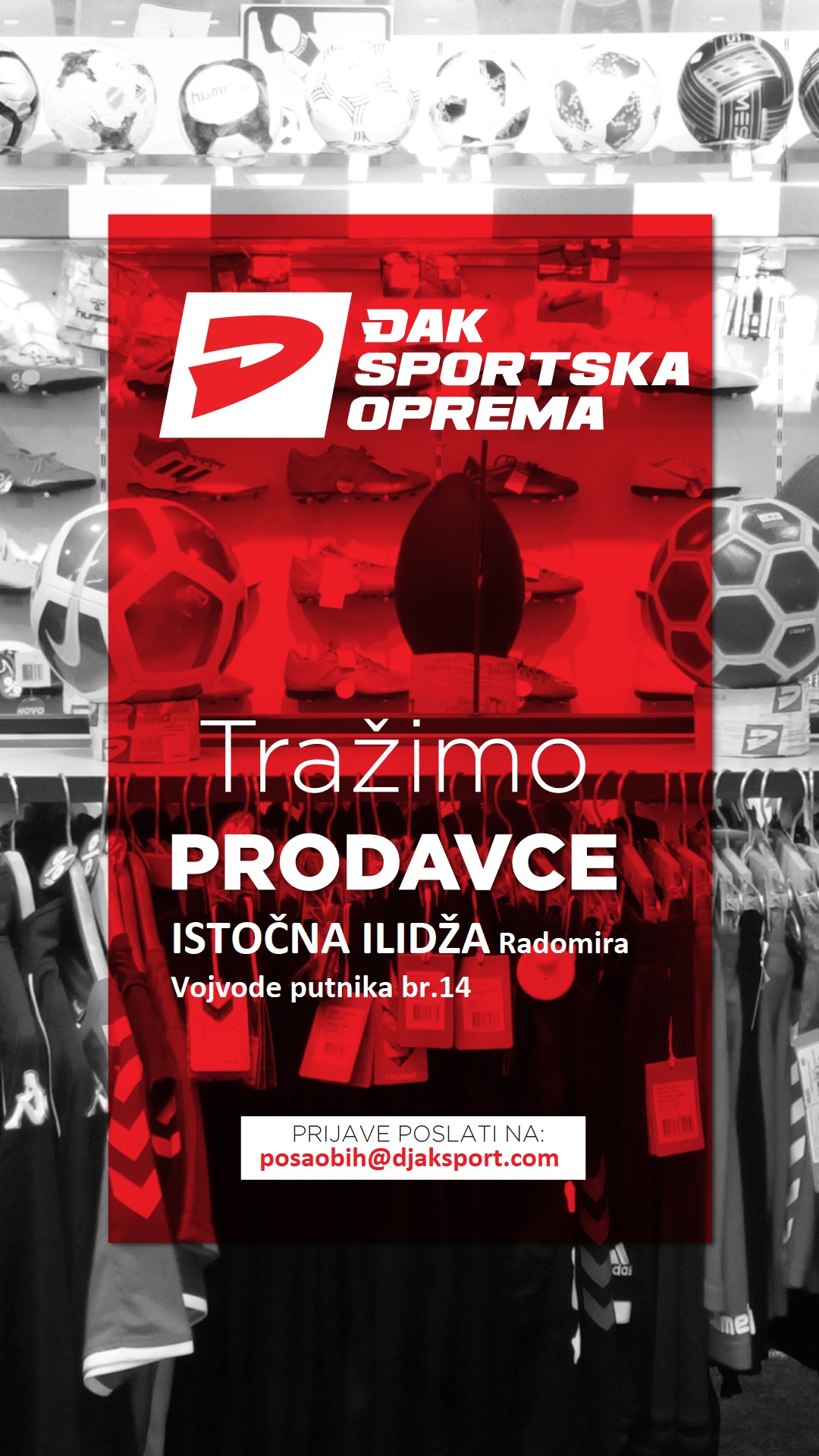 Đak Sport BiH Facebook ad