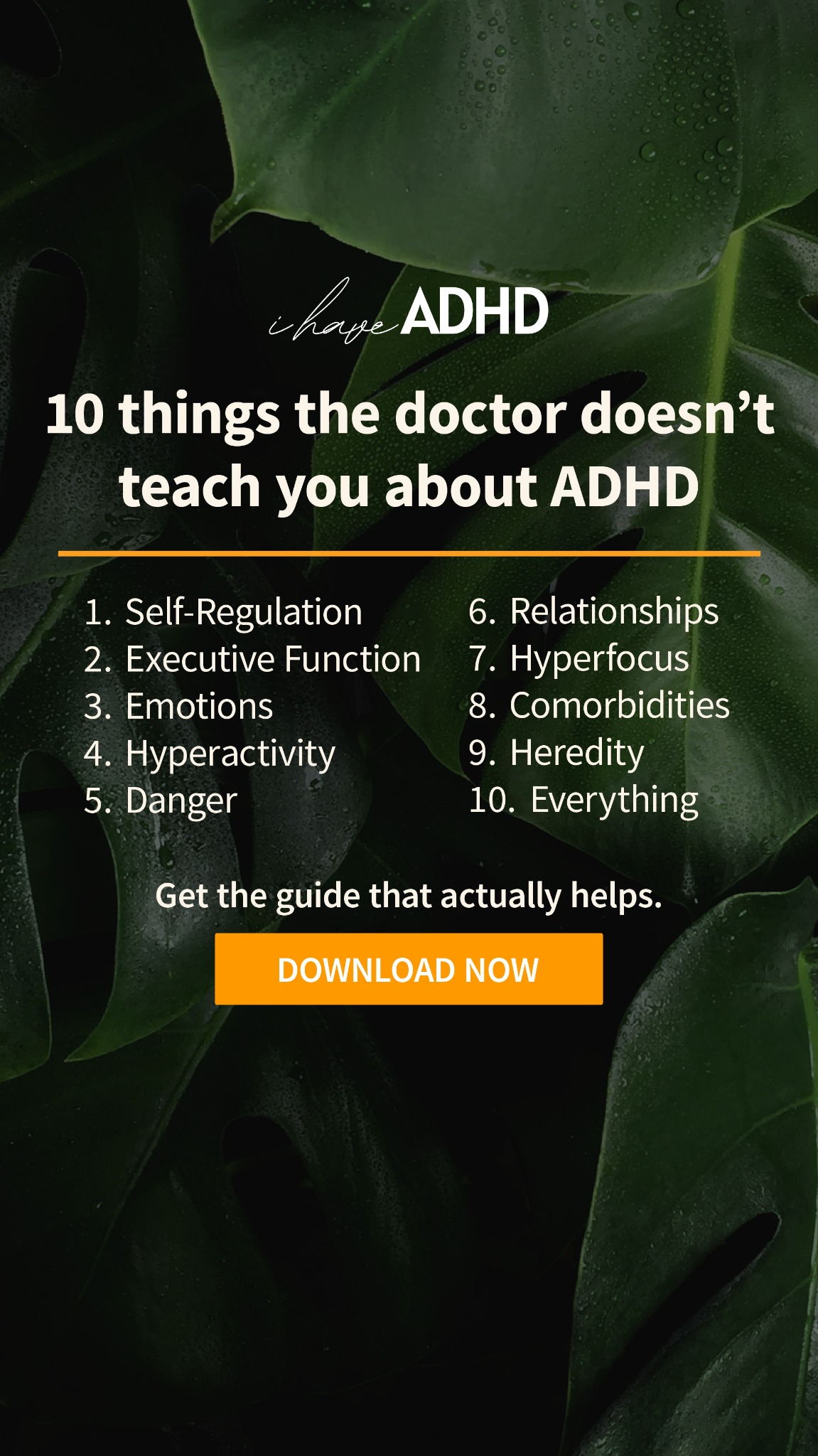 I Have ADHD Podcast & Coaching Facebook ad from Apr 8, 2026