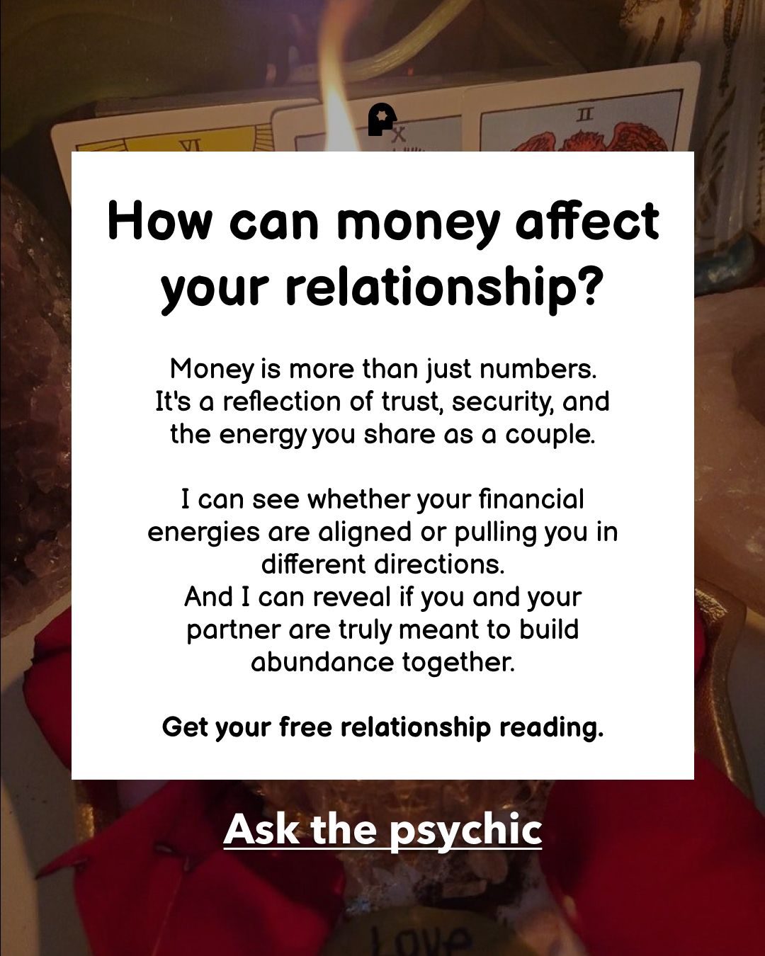 Your Relationship Advisor Facebook ad