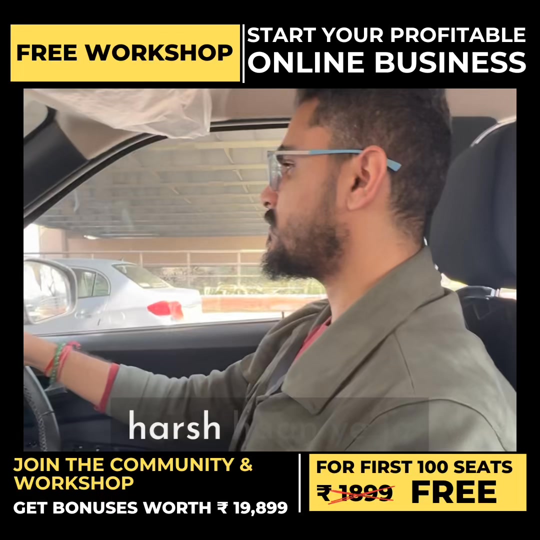Unicliff.in Facebook ad: Join the FREE Workshop!