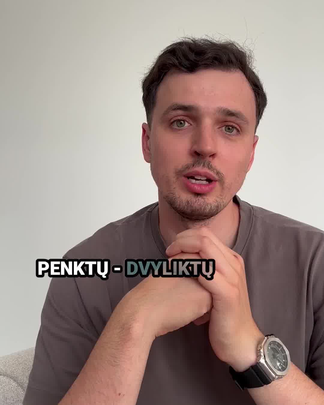 Mokytojas Eimantas Facebook ad: Išankstinė registracija