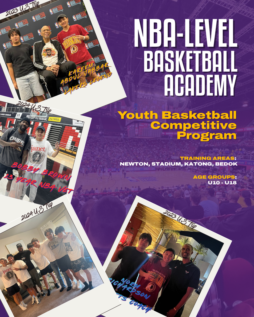 TDJ Basketball Academy Facebook ad from Jul 8, 2026