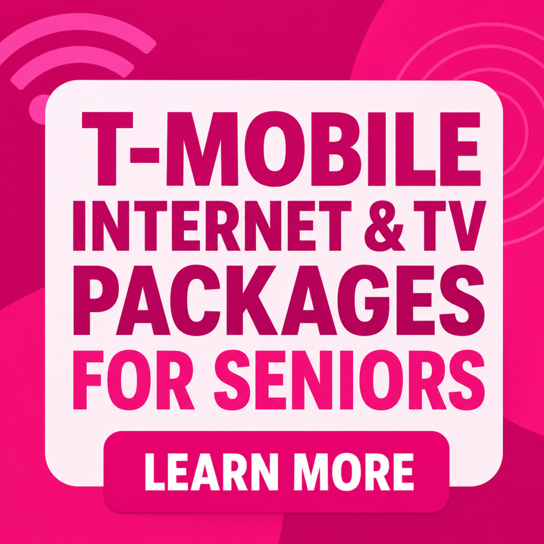 Shop-and-Explore Facebook ad: T-Mobile Internet Options for Seniors